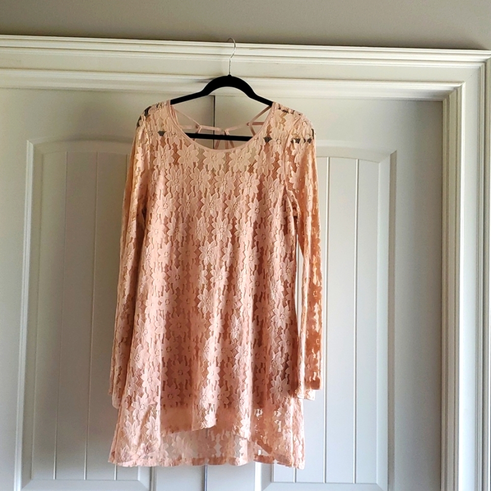 Cocktail lace dress from Altar'd State. Size Large. Only worn once.